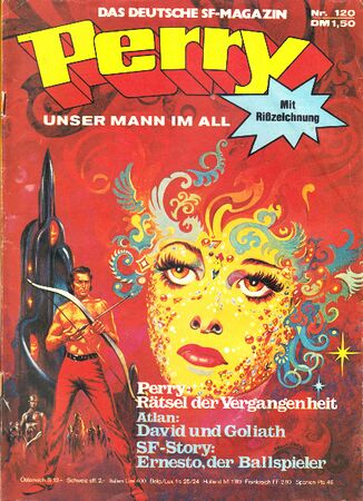 Comic Perry - Unser Mann im All 120 Cover: Frank Kelly Freas © Heinrich Bauer Verlag KG, Hamburg