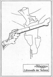 Waggu - Lähmwaffe der Technos Atlan 303 Zeichner: Horst Hoffmann © Heinrich Bauer Verlag KG, Hamburg