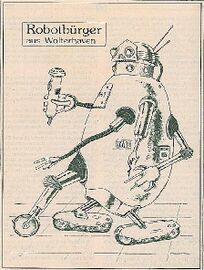 (Robotdiener) - Robotbürger aus Wolterhaven Atlan 332 Zeichner: Horst Hoffmann © Heinrich Bauer Verlag KG, Hamburg