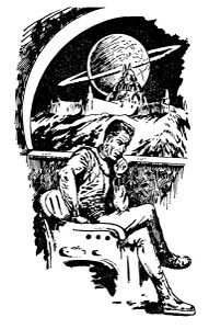 Perry Rhodan PR 12 – Illustration 3 Zeichner: Johnny Bruck © Heinrich Bauer Verlag KG