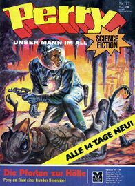 Comic Perry - Unser Mann im All 77 Cover: Johnny Bruck © Heinrich Bauer Verlag KG, Hamburg