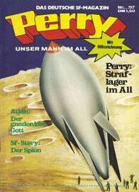 Comic Perry - Unser Mann im All 117 Cover: Albert Nuetzell © Heinrich Bauer Verlag KG, Hamburg