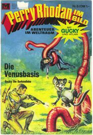 Comicheft Perry Rhodan im Bild 8 Zeichner: Johnny Bruck © Heinrich Bauer Verlag KG, Hamburg