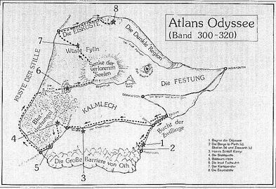 Atlans Odyssee (Atlan 300 –320) Atlan 320 Zeichner: Horst Hoffmann © Heinrich Bauer Verlag KG, Hamburg