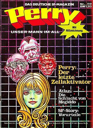 Comic Perry - Unser Mann im All 119 Cover: Frank Kelly Freas © Heinrich Bauer Verlag KG, Hamburg