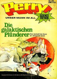 Comic Perry - Unser Mann im All 98 Cover: Bob Pepper © Heinrich Bauer Verlag KG, Hamburg