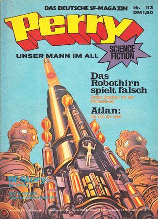 Comic Perry - Unser Mann im All 113 Cover: ??? © Heinrich Bauer Verlag KG, Hamburg