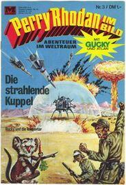 Comicheft Perry Rhodan im Bild 3 Zeichner: Johnny Bruck © Heinrich Bauer Verlag KG, Hamburg