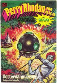 Comicheft Perry Rhodan im Bild 4 Zeichner: Johnny Bruck © Heinrich Bauer Verlag KG, Hamburg