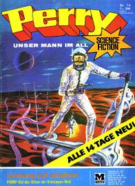 Comic Perry - Unser Mann im All 74 Cover: Johnny Bruck © Heinrich Bauer Verlag KG, Hamburg