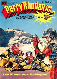 Comicheft Perry Rhodan im Bild 27 Zeichner: Johnny Bruck © Heinrich Bauer Verlag KG, Hamburg