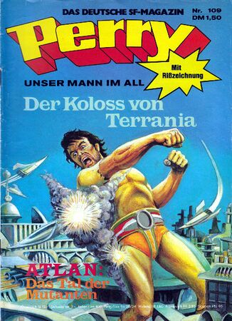 Comic Perry - Unser Mann im All 109 Cover: ??? © Heinrich Bauer Verlag KG, Hamburg