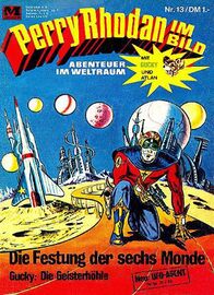 Comicheft Perry Rhodan im Bild 13 Zeichner: ??? © Heinrich Bauer Verlag KG, Hamburg