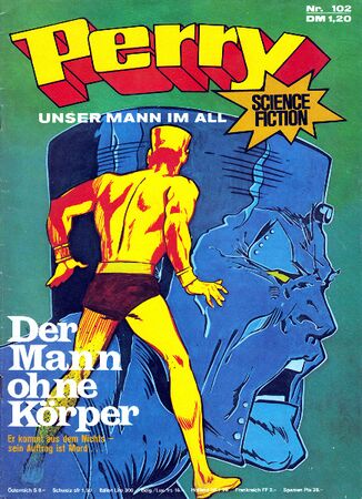 Comic Perry - Unser Mann im All 102 Cover: ??? © Heinrich Bauer Verlag KG, Hamburg