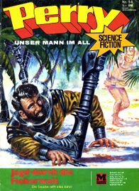 Comic Perry - Unser Mann im All 54 Cover: Johnny Bruck[1] © Heinrich Bauer Verlag KG, Hamburg