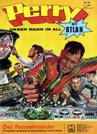 Comic Perry - Unser Mann im All 23 Cover: Johnny Bruck © Heinrich Bauer Verlag KG, Hamburg