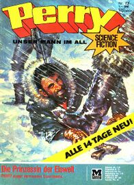 Comic Perry - Unser Mann im All 73 Cover: Johnny Bruck[1] © Heinrich Bauer Verlag KG, Hamburg