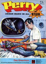 Comic Perry - Unser Mann im All 31 Cover: Johnny Bruck © Heinrich Bauer Verlag KG, Hamburg