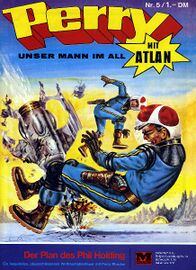 Comic Perry - Unser Mann im All 5 Cover: Johnny Bruck © Heinrich Bauer Verlag KG, Hamburg