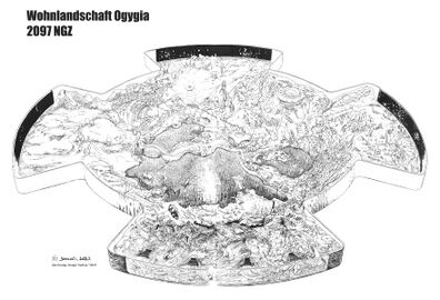 PR 3250 Wohnlandschaft Ogygia Zeichner: Gregor Sedlag © Heinrich Bauer Verlag KG, Hamburg