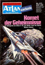 Heft Atlan 213, Zeichner: Johnny Bruck © Heinrich Bauer Verlag KG, Hamburg