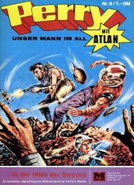 Comic Perry - Unser Mann im All 9 Cover: Johnny Bruck © Heinrich Bauer Verlag KG, Hamburg