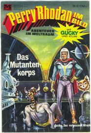 Comicheft Perry Rhodan im Bild 6 Zeichner: Johnny Bruck © Heinrich Bauer Verlag KG, Hamburg